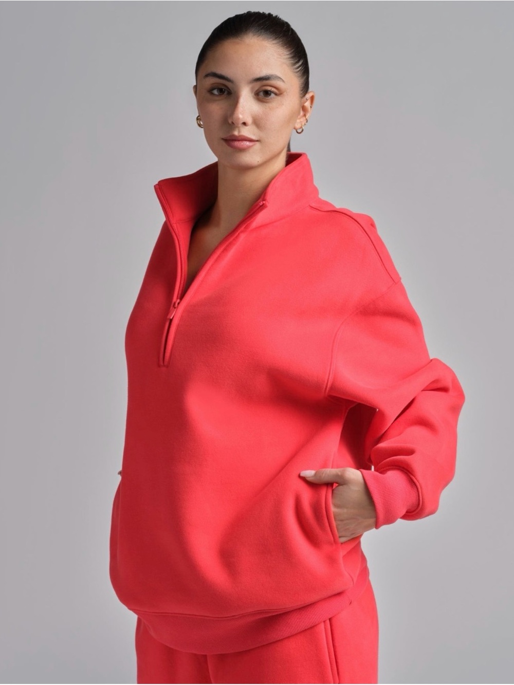 Comfrt quarter zip